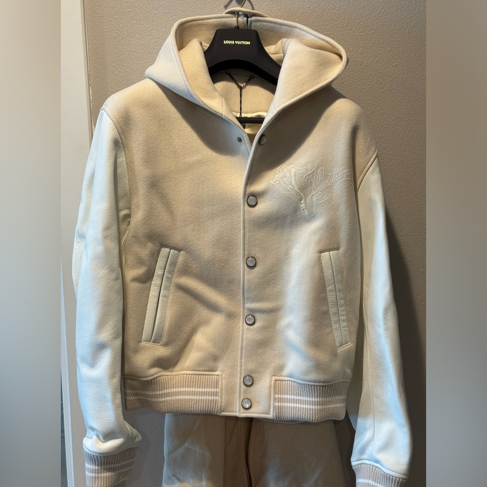 2024 Louis Vuitton Calfskin Sailor Varsity Jacket